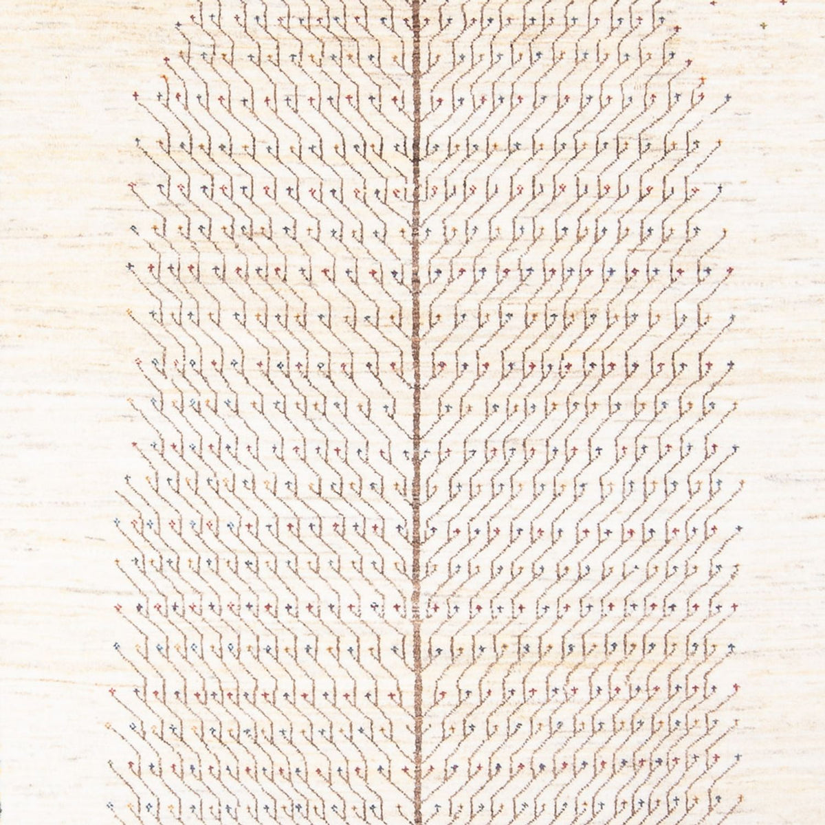 Gabbeh Teppich - Loribaft Perser - 321 x 215 cm - mehrfarbig