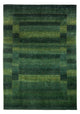 Gabbeh Teppich - Loribaft Perser - 322 x 213 cm - dunkelgrün