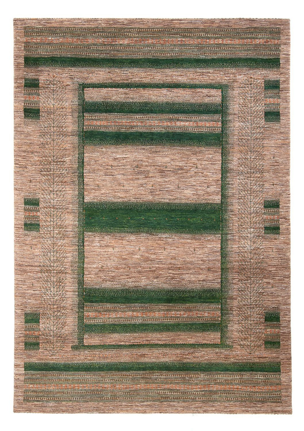 Gabbeh Teppich - Loribaft Perser - 305 x 211 cm - mehrfarbig