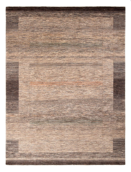 Gabbeh Teppich - Loribaft Perser - 307 x 228 cm - dunkelbeige