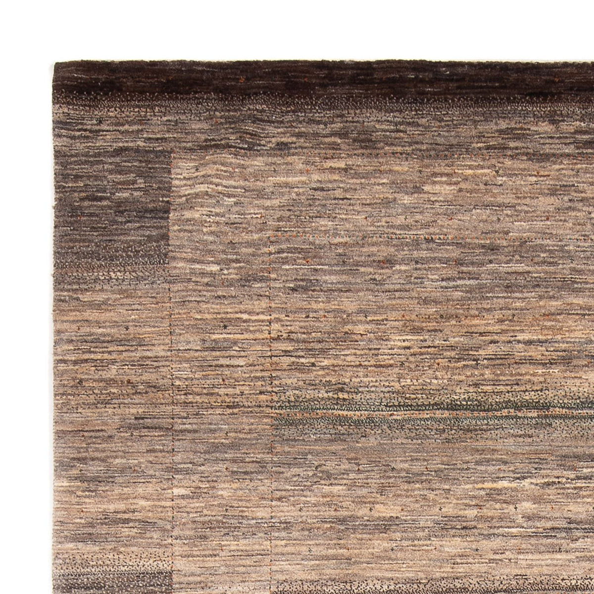 Gabbeh Teppich - Loribaft Perser - 307 x 228 cm - dunkelbeige