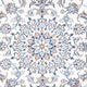 Perserteppich - Nain - 188 x 116 cm - creme