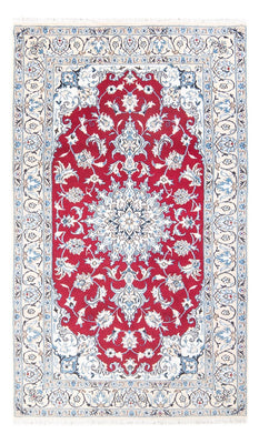 Perserteppich - Nain - 201 x 117 cm - rot