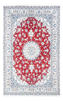 Perserteppich - Nain - 234 x 161 cm - rot