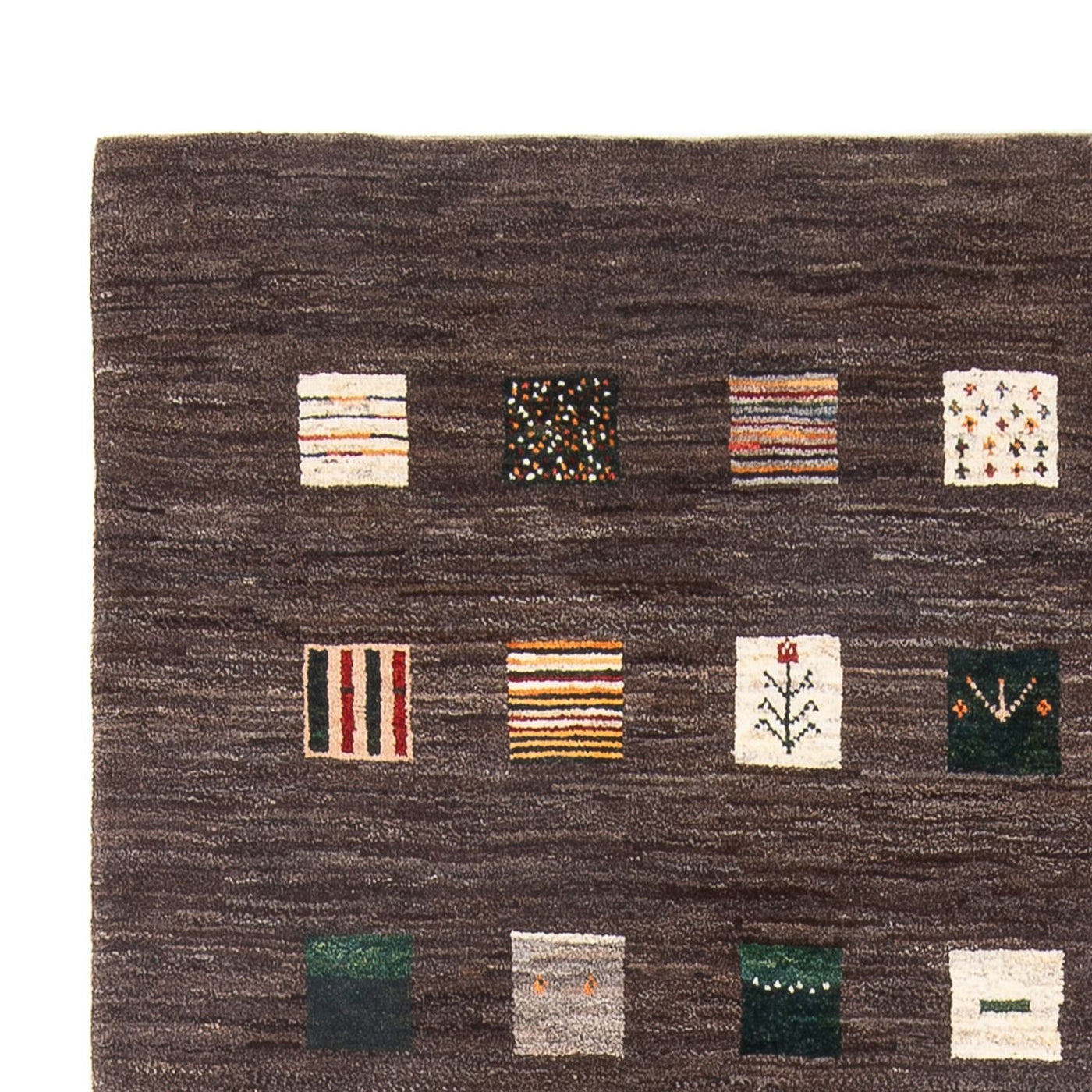 Gabbeh Persisch Teppich 252x175cm - Perserteppich Wollteppich