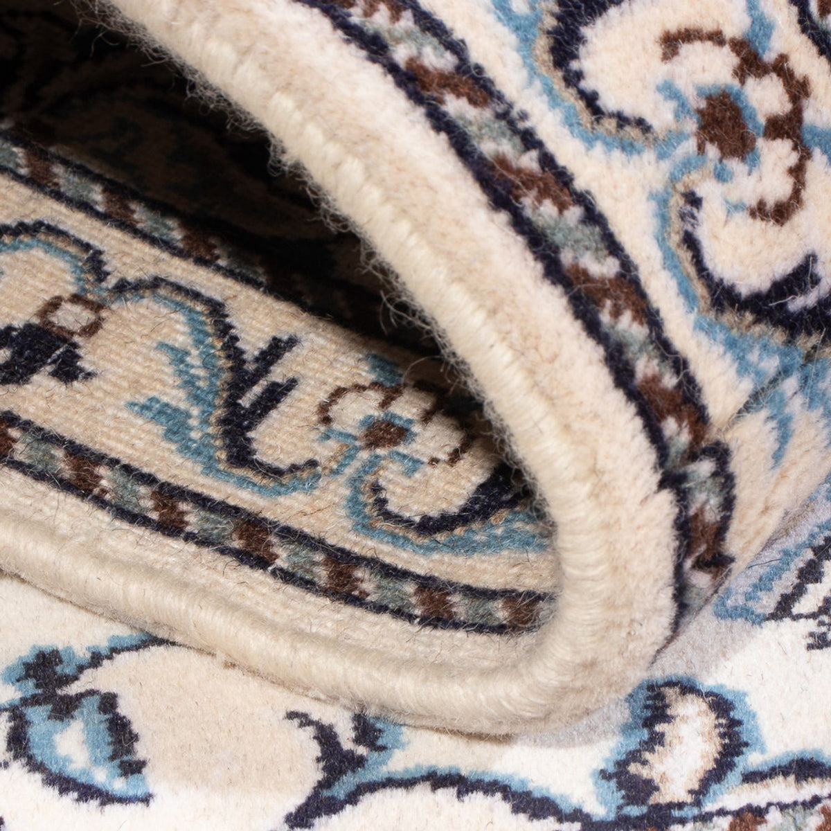 Perserteppich - Nain - 140 x 90 cm - creme