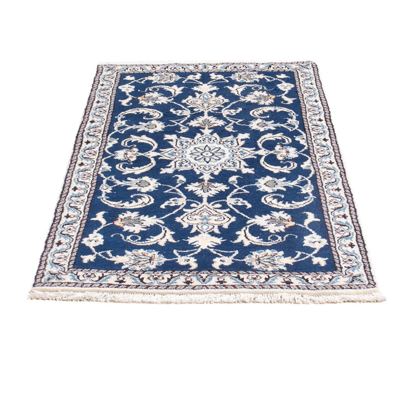 Perserteppich - Nain - 140 x 70 cm - blau