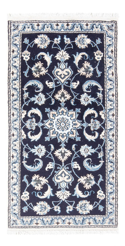 Nain Teppich 69x137cm - Perserteppich - dunkelblau