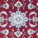 Perserteppich - Nain - 134 x 69 cm - rot
