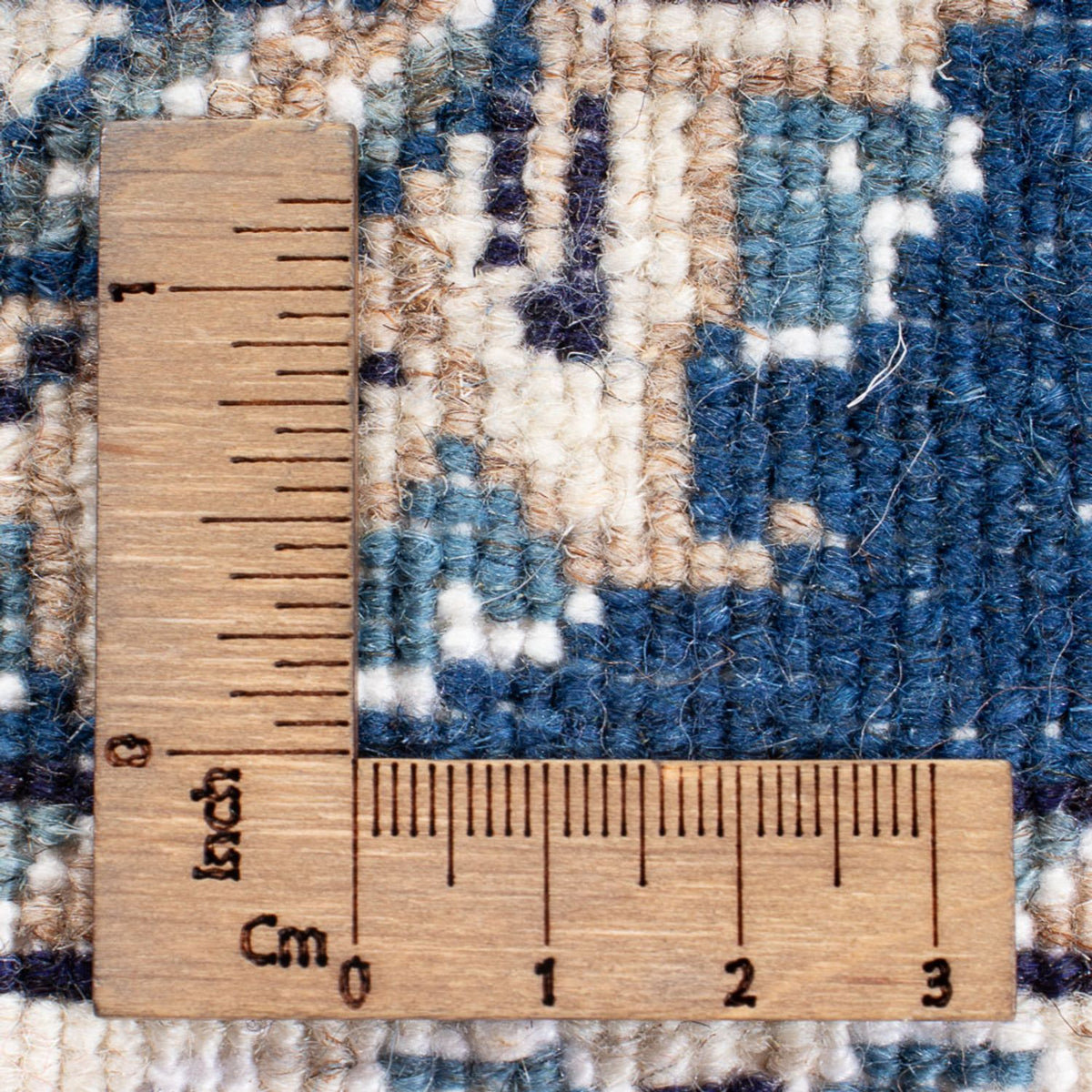 Perserteppich - Nain - 141 x 72 cm - blau