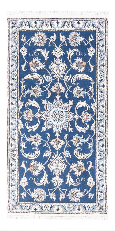 Nain Teppich 70x140cm - Perserteppich - blau