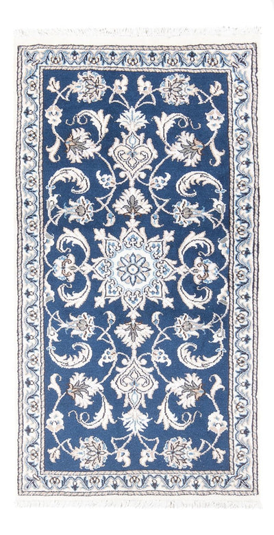 Nain Teppich 70x137cm - Perserteppich - blau