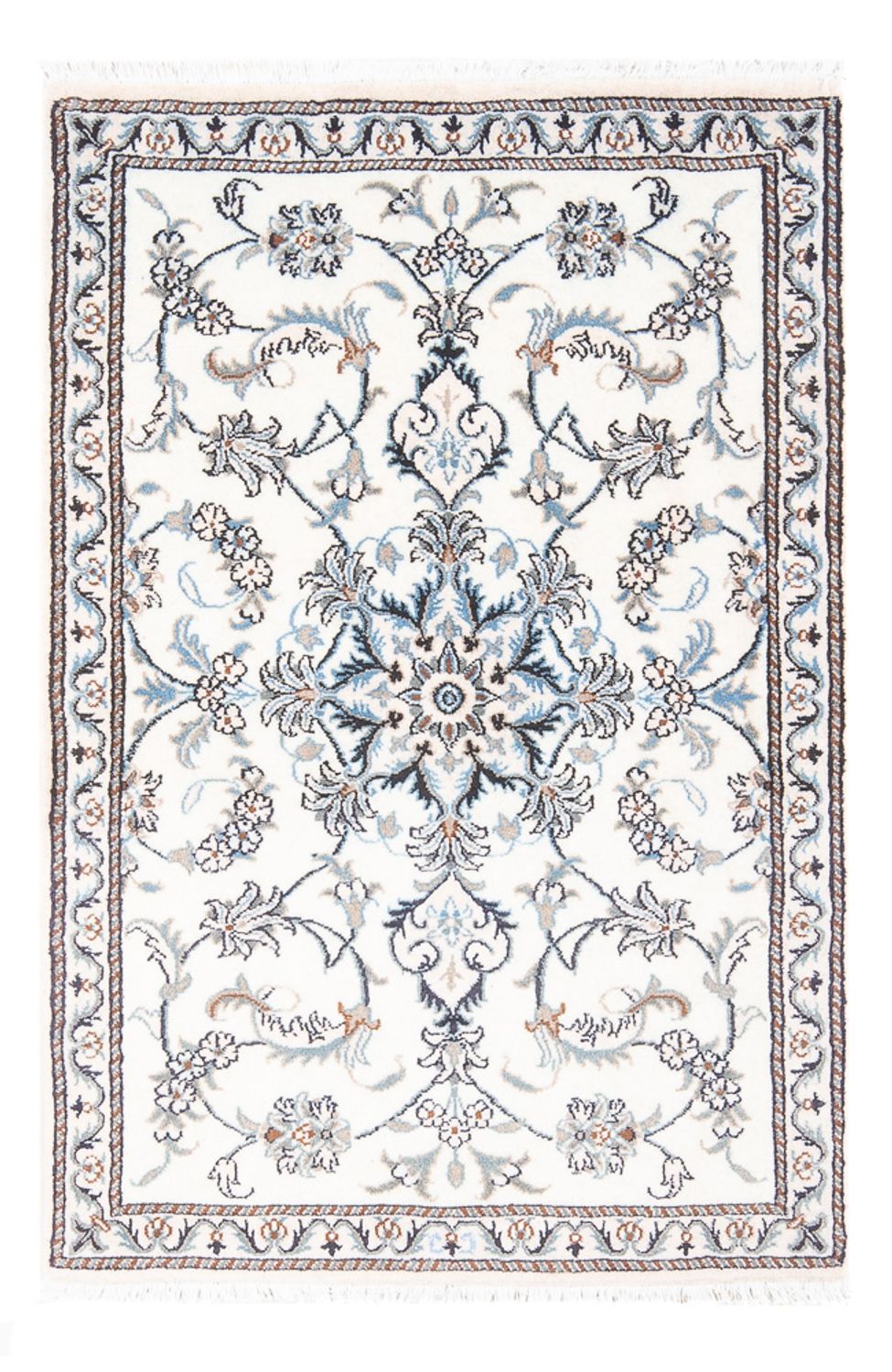 Perserteppich - Nain - 140 x 86 cm - creme