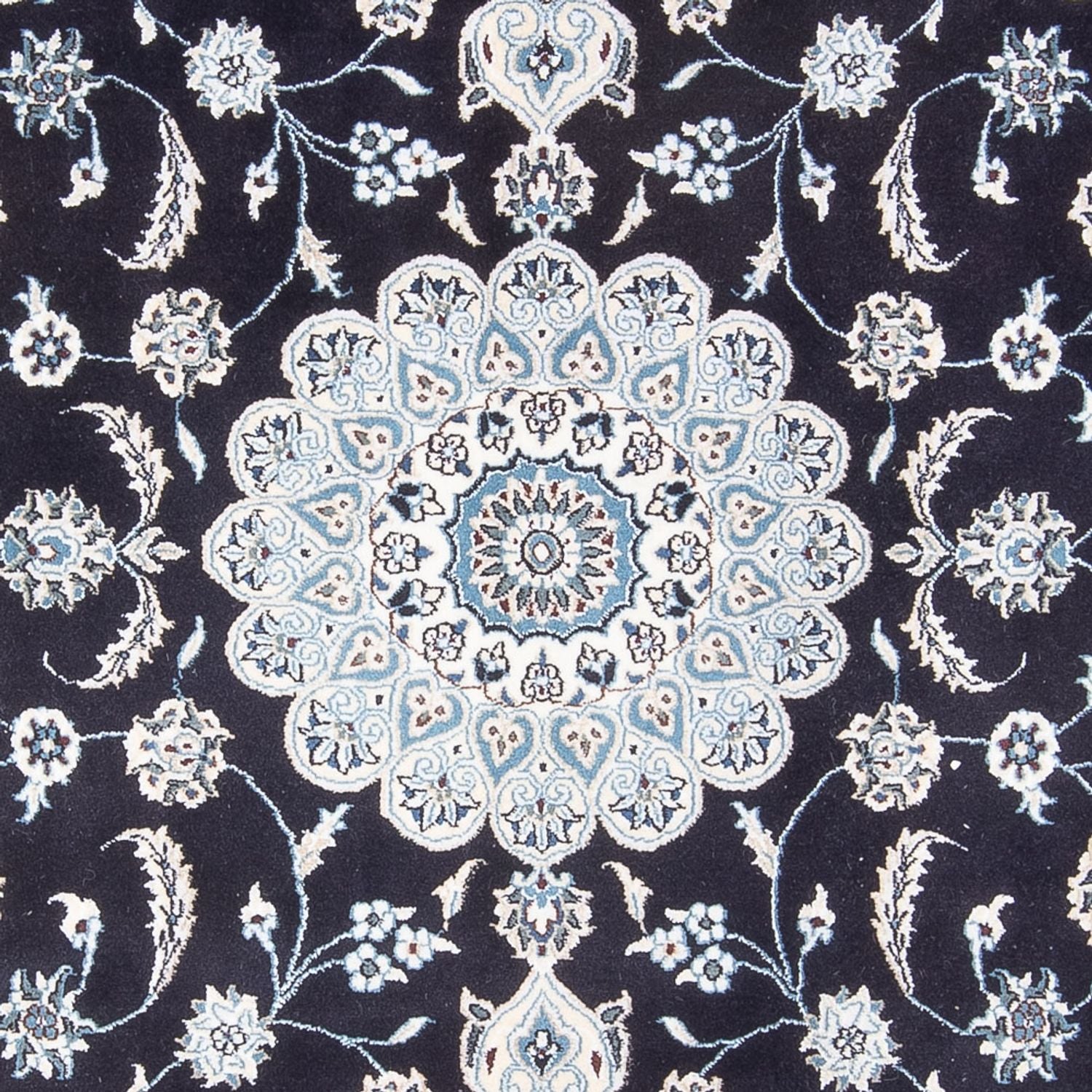 Perserteppich - Nain - 297 x 198 cm - dunkelblau
