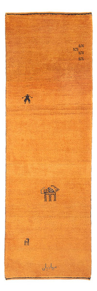 Läufer Gabbeh - Perser - 220 x 74 cm - orange