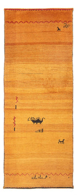 Läufer Gabbeh - Perser - 236 x 85 cm - orange