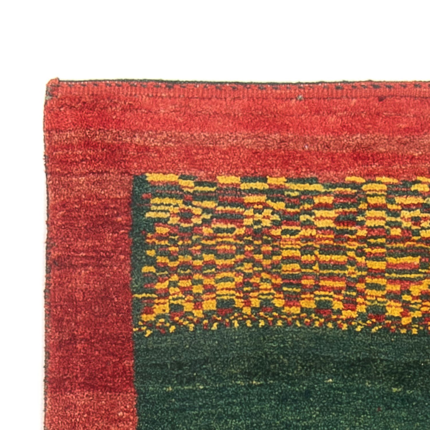 Gabbeh Persisch Teppich 190x84cm - Perserteppich Wollteppich