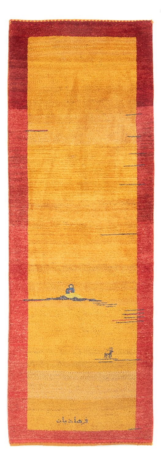 Läufer Gabbeh - Perser - 215 x 70 cm - mehrfarbig