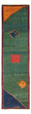 Läufer Gabbeh - Perser - 265 x 72 cm - mehrfarbig