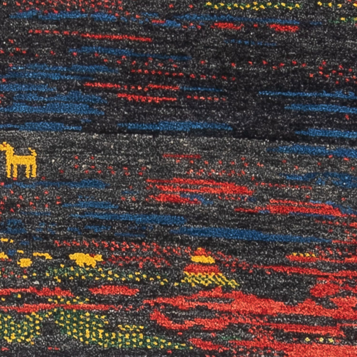 Läufer Gabbeh - Perser - 185 x 68 cm - mehrfarbig