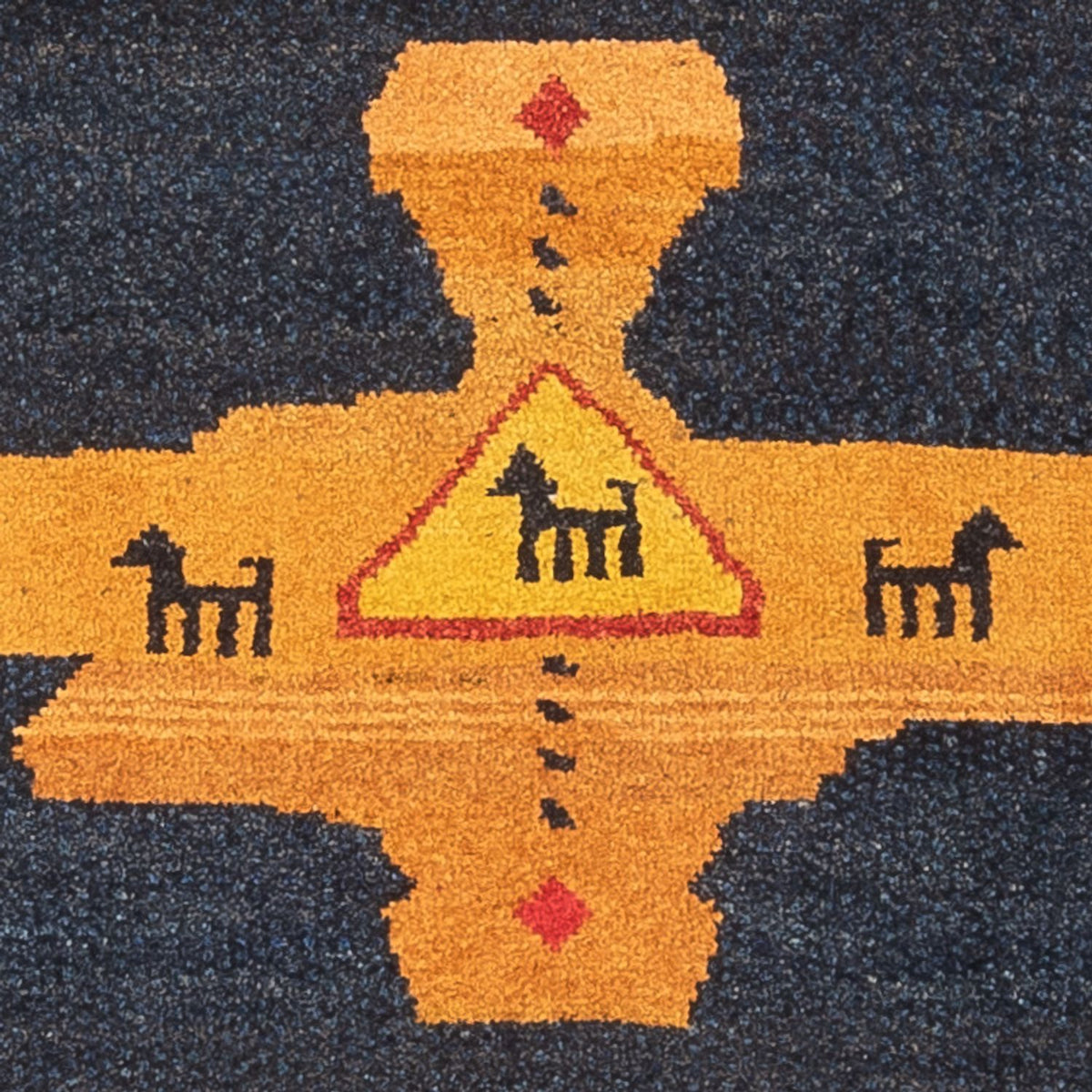 Läufer Gabbeh - Perser - 217 x 79 cm - mehrfarbig