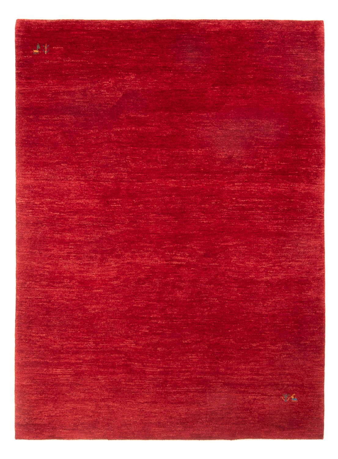 Gabbeh Teppich - Perser - 226 x 171 cm - rot
