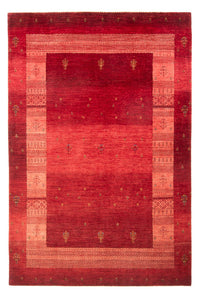 Gabbeh Teppich - Loribaft Perser - 257 x 173 cm - rot