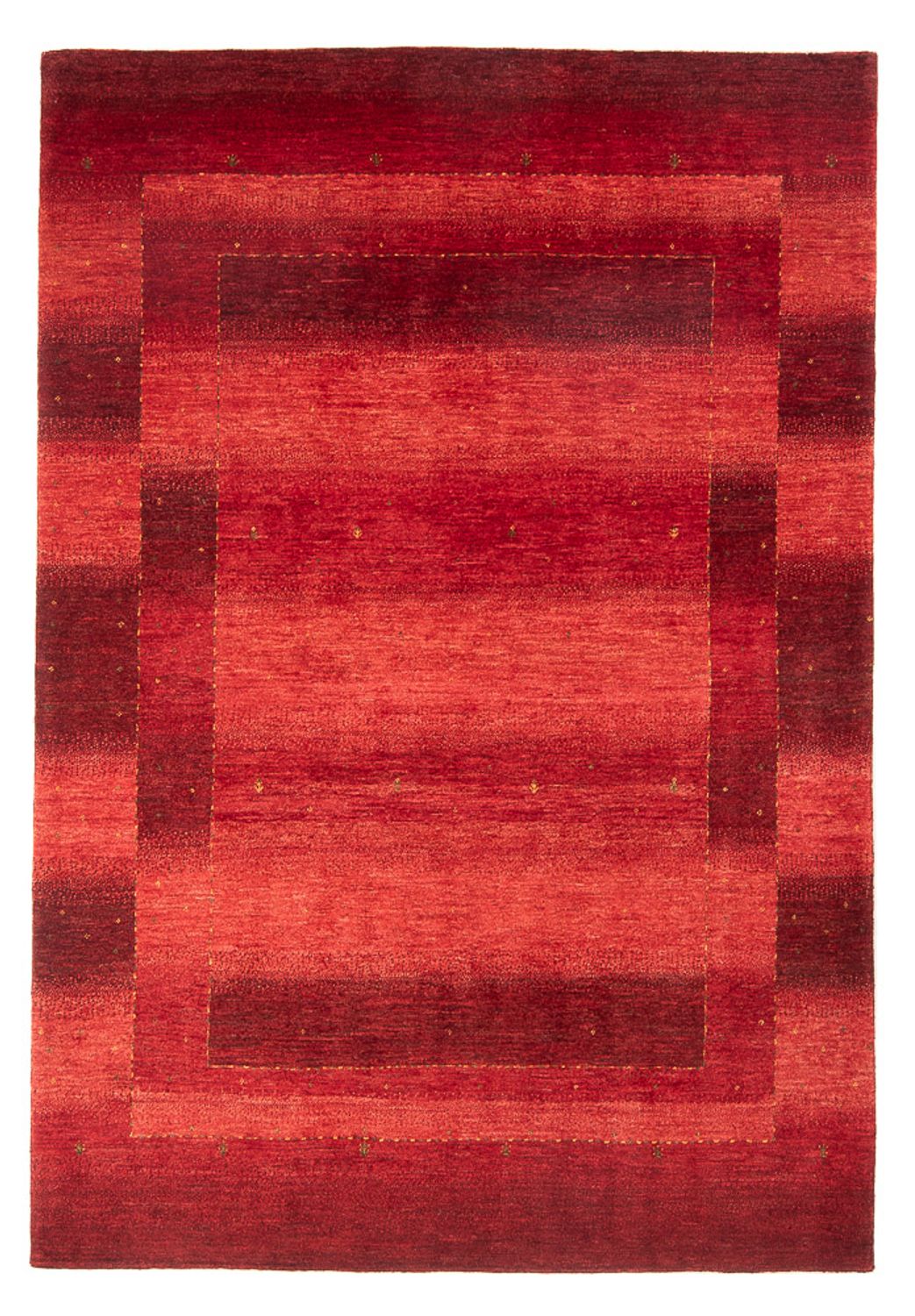 Gabbeh Teppich - Loribaft Perser - 222 x 150 cm - rot