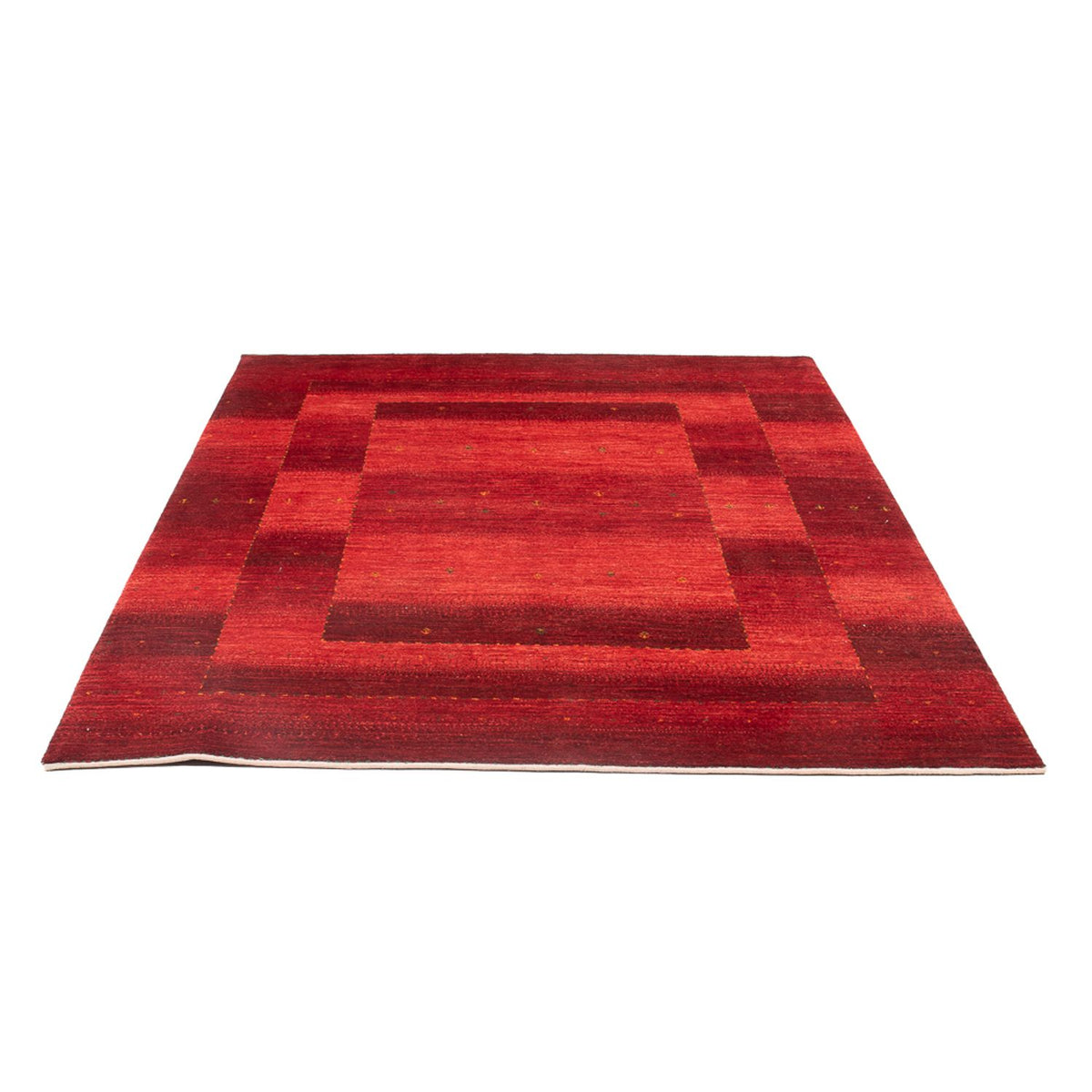 Gabbeh Teppich - Loribaft Perser - 204 x 155 cm - rot