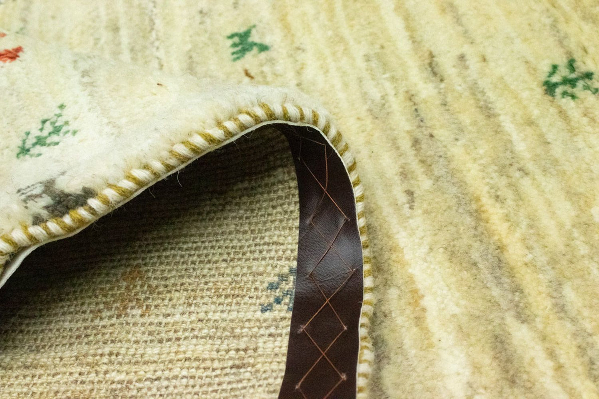 Gabbeh Teppich - Perser 184 x 82 cm - beige