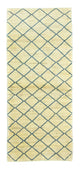 Gabbeh Teppich - Perser 190 x 82 cm - blau