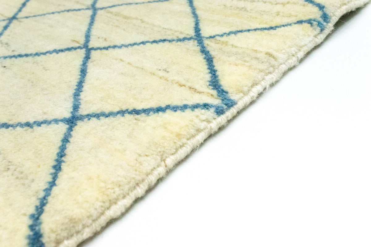 Gabbeh Teppich - Perser 190 x 82 cm - blau