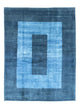 Gabbeh Teppich - Perser 197 x 151 cm - blau