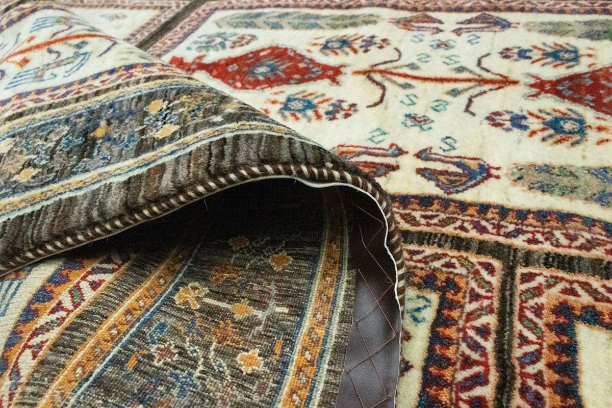 Gabbeh Teppich - Loribaft Perser 251 x 162 cm - bunt