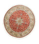 Seidenteppich - Kaschmir Seide 158 x 150 cm Teppich Quadratisch