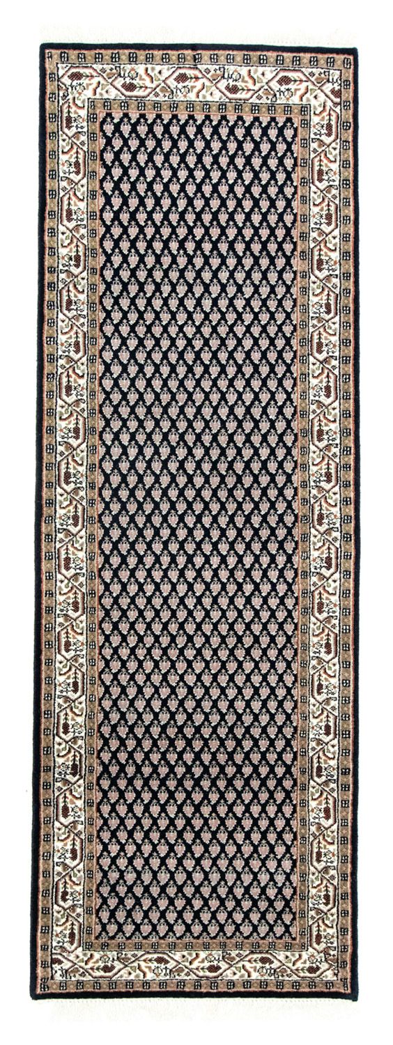 Orientteppich - Mir - Indus 244 x 83 cm - dunkelblau