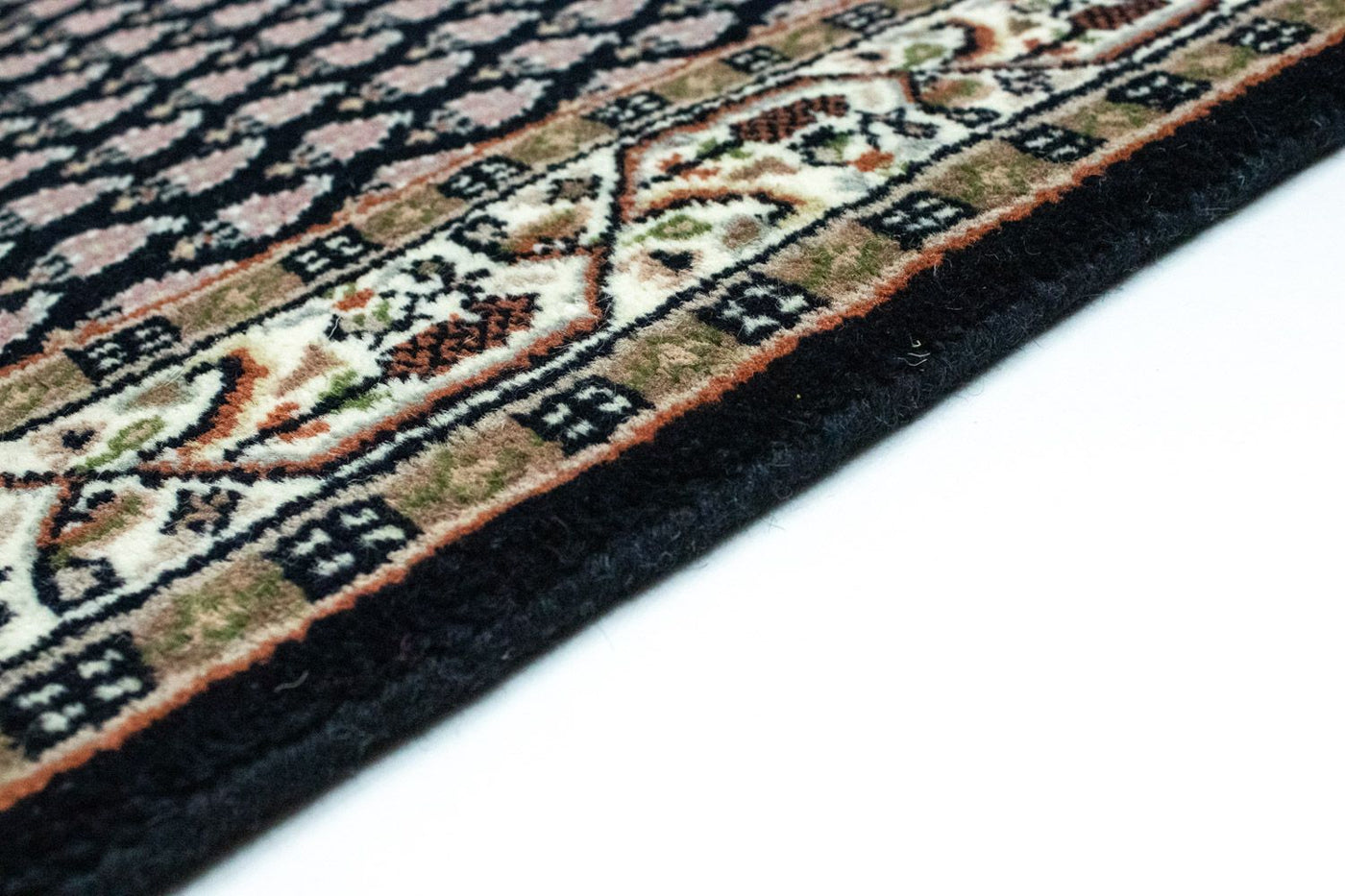 Orientteppich - Mir - Indus 244 x 83 cm - dunkelblau