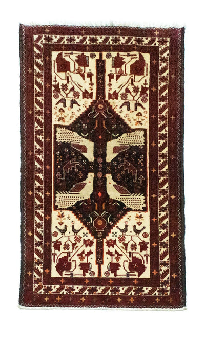 Belutsch Teppich 95x183cm - Orientteppich