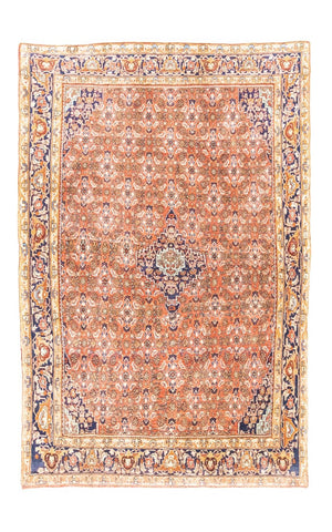 Perserteppich - Bidjar 222 x 150 cm - rost