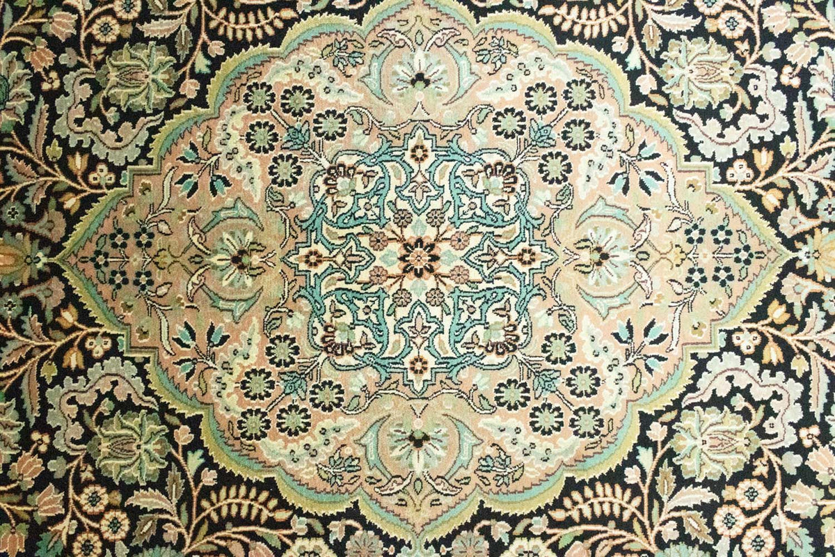 Seidenteppich - Kaschmir Seide 311 x 213 cm Teppich Wohnzimmer