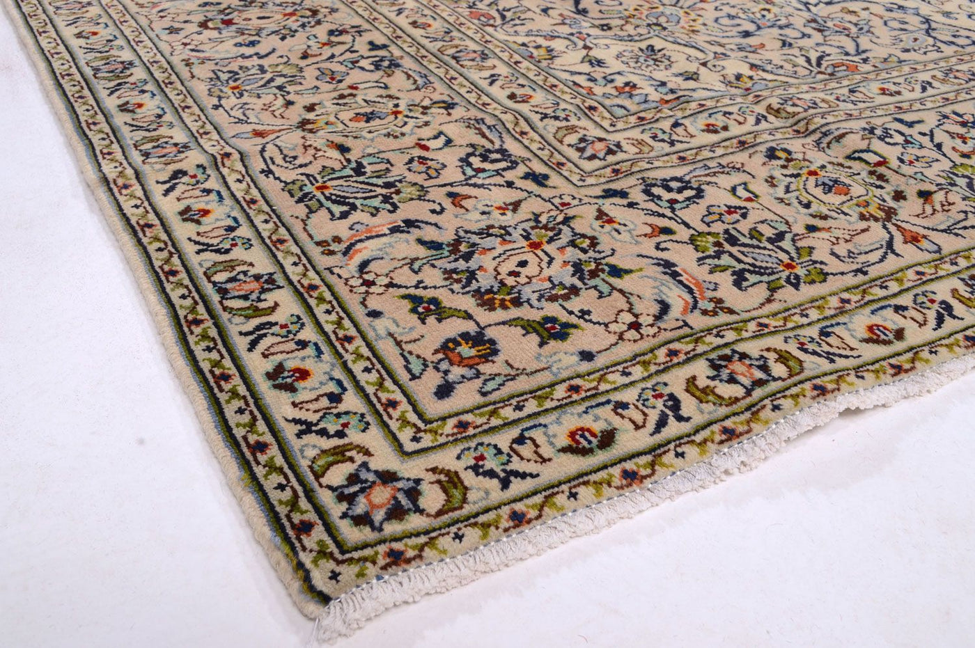 Perserteppich - Keshan 338 x 240 cm - beige