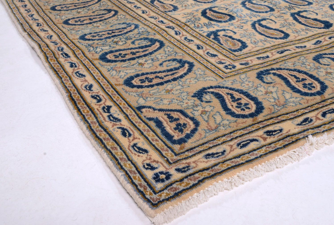 Perserteppich - Keshan 366 x 268 cm - beige