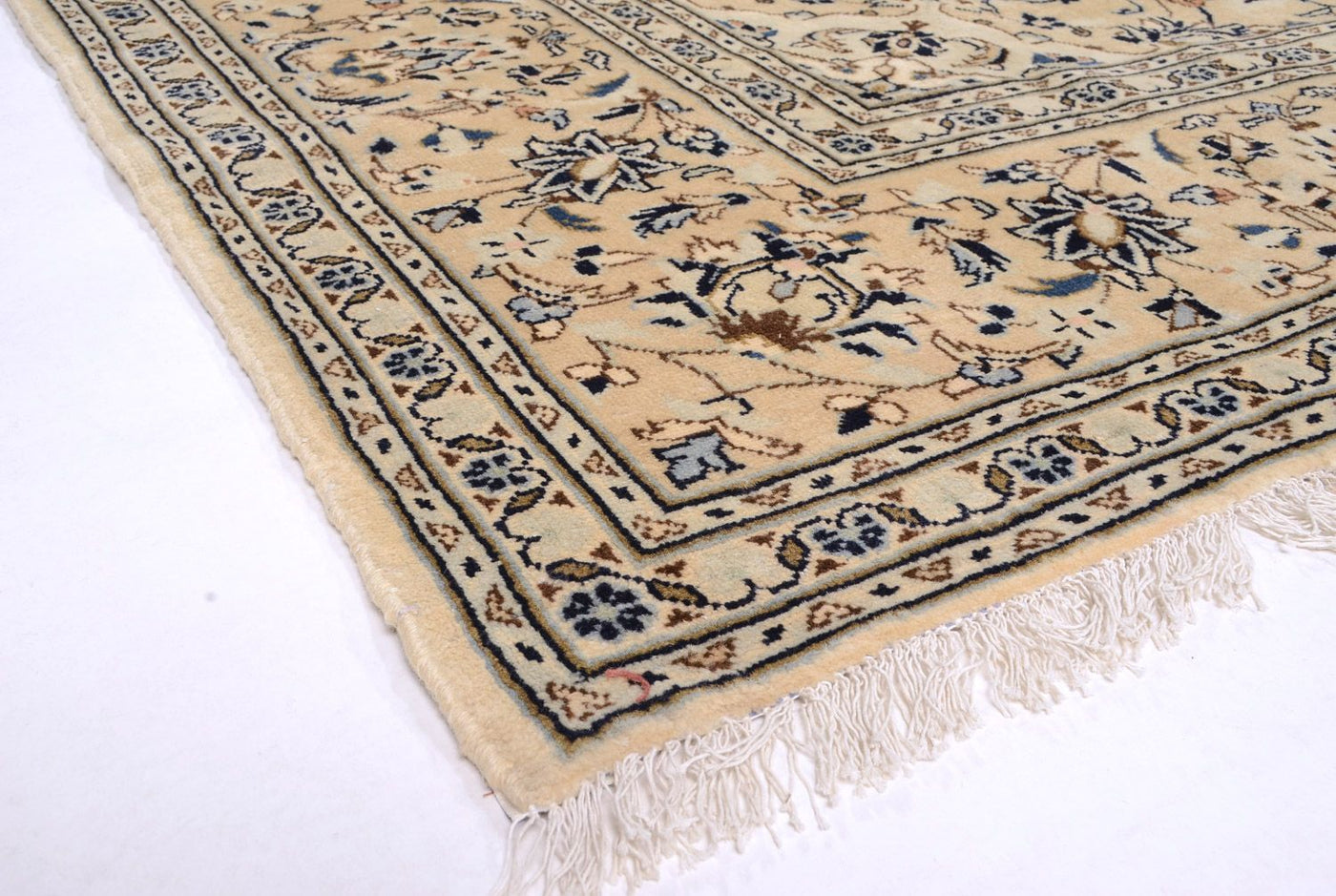 Perserteppich - Keshan 343 x 242 cm - beige