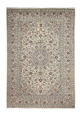 Perserteppich - Keshan 361 x 247 cm - beige