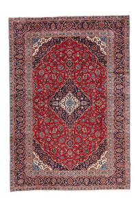 Perserteppich - Keshan 345 x 237 cm - rot