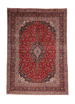 Perserteppich - Keshan 342 x 246 cm - rot