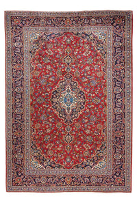 Perserteppich - Keshan 359 x 252 cm - rot