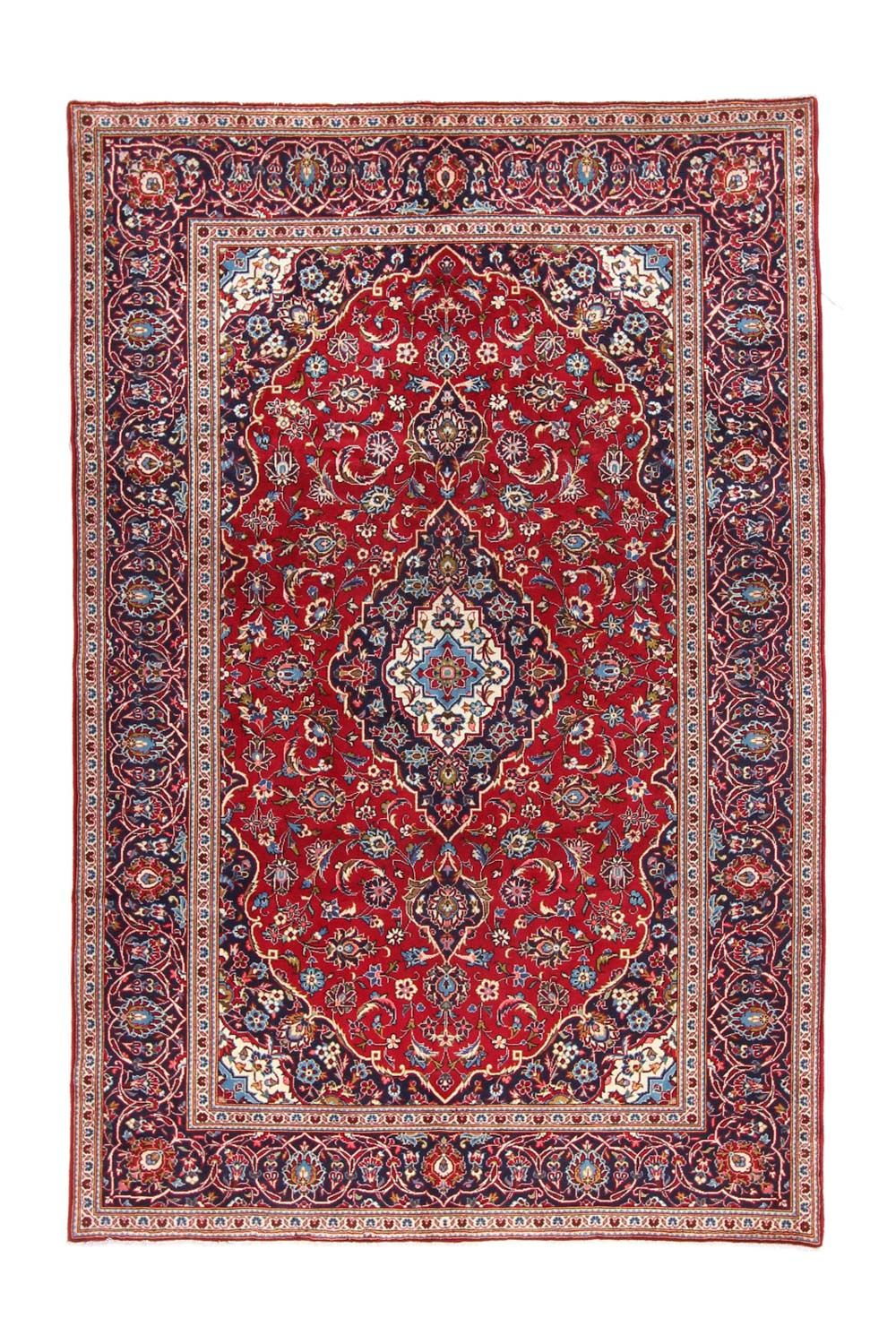 Perserteppich - Keshan 303 x 202 cm - rot