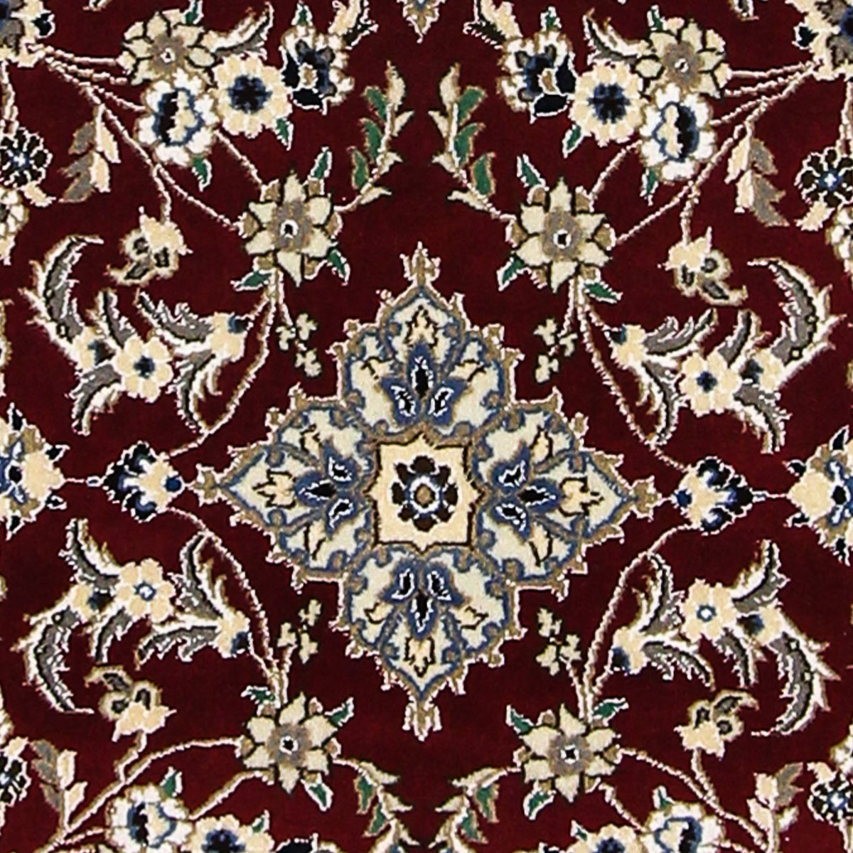 Perserteppich - Nain - Royal 203 x 81 cm Teppich Läufer
