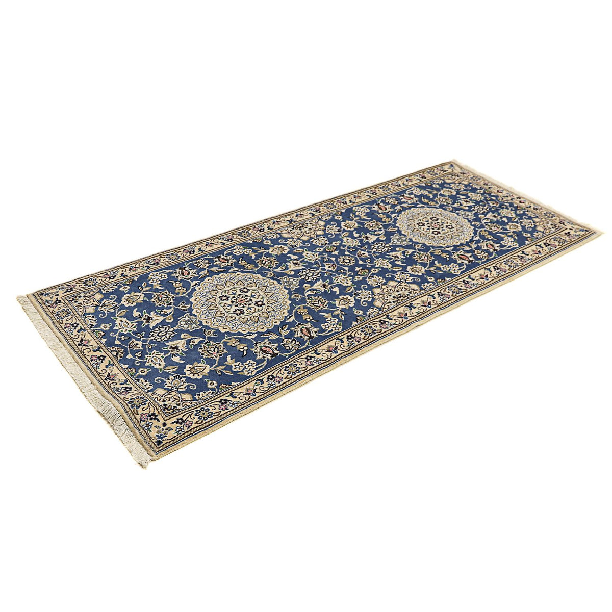 Perserteppich - Nain - Royal 198 x 83 cm Teppich Läufer
